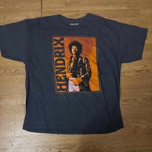 Hendrix Graphic Men's T-Shirt - Gray